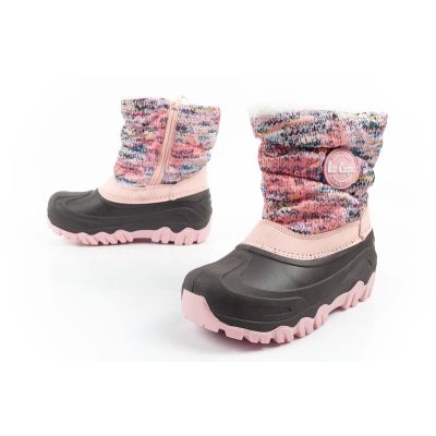 8. Lee Cooper buty zimowe śniegowce dziecięce ocieplane dla dziewczynki