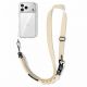 4. Smycz Tech-Protect C9S Rope Crossbody do telefonu - beżowa