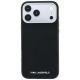 3. Etui Karl Lagerfeld Grained Elongated Logo MagSafe na iPhone 17 Pro Max / 18 Pro Max - czarne