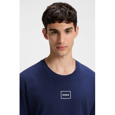 2. Koszulka męska do spania Hugo Loungewear Laze AZZURRO (50525236-409)