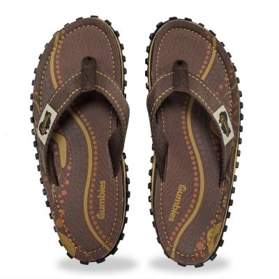2. Japonki Gumbies Islander Flip-Flops Unisex Aboriginal GU-FFISL095