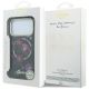 8. Etui Guess IML Glitter Blossom Roses MagSafe na iPhone 18 Pro Max / 17 Pro Max - czarne