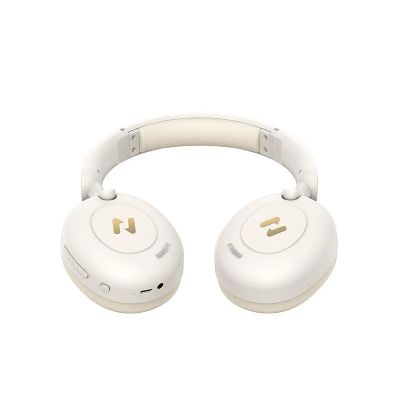 7. Słuchawki Bluetooth HAVIT H655BT PRO (beżowe)
