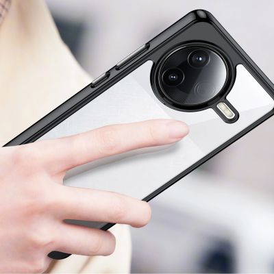 4. Etui Outer Space Case z żelową ramką na Xiaomi Poco F7 Ultra - czarne