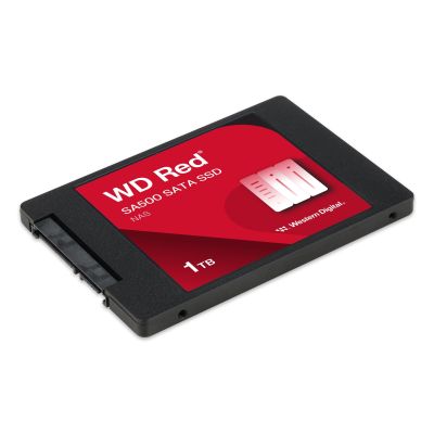 4. Dysk SSD WD Red WDS100T1R0A (1 TB ; 2.5"; SATA III)