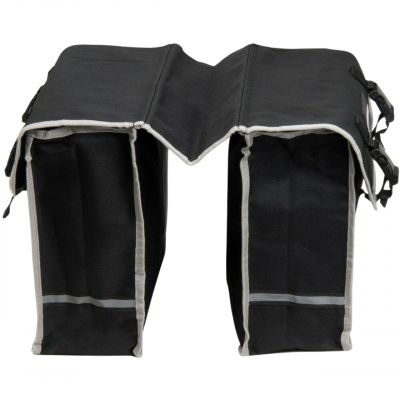 3. Torba rowerowa podwójna na bagażnik Dunlop sakwa 26L 417400