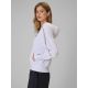 4. Bluza dresowa regular z kapturem damska 4F 4FRSS26TSWSF2990-10S