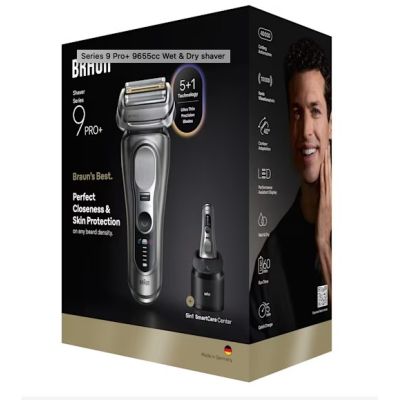 3. Golarka elektryczna Braun Series 9 PRO + 9655cc