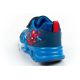 5. Leomil buty sportowe dziecięce sneakersy Spiderman lekkie na rzep LED niebieskie