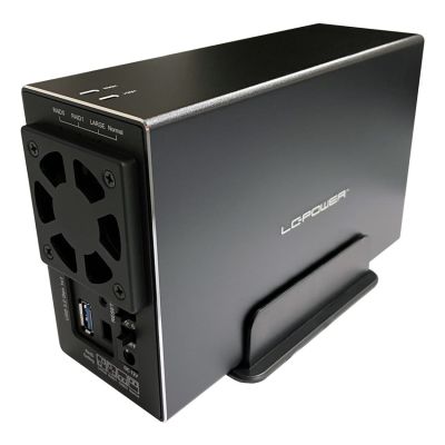 3. LC-Power LC-35U3-RAID-2 obudowa do dysków twardych Obudowa HDD Czarny 3.5"