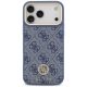 3. Etui Guess 4G Strass Logo MagSafe na iPhone 18 Pro Max / 17 Pro Max - niebieskie