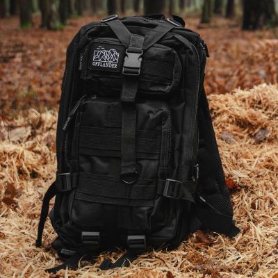 34. Plecak turystyczny Offlander Survival 25L OFF_CACC_32BK