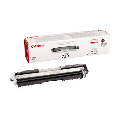 2. Canon 729 BK kaseta z tonerem 1 szt. Oryginalny Czarny