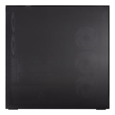 12. Obudowa Arctic Xtender Schwarz Glasfenster ohne GPU mount