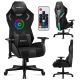 Fotel gamingowy Huzaro Combat 7.6 RGB Black
