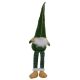 19. SKRZAT KRASNAL GNOM DEKORACYJNY 30+15CM ZIELONY
