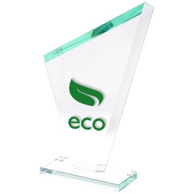 4. Trofeum szklane grawerowane + wypełnienie farbą