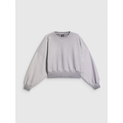 7. Bluza dresowa loose bez kaptura damska 4F 4FRSS26TSWSF2991-26S