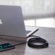 6. Kabel Baseus CATKLF-AL91 USB-C - USB-C PD QC 100W 5A 480Mb/s 2m - czarno-czerwony