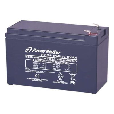 4. PowerWalker PWB12-9 Ołowiany (VRLA) 12 V 9 Ah