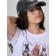 3. T-shirt boxy z nadrukiem dziewczęcy 4F 4FJKAW26TTSHF4426-10S