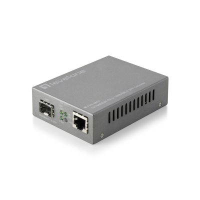 6. LevelOne FVS-3800 konwerter sieciowy 100 Mbit/s Szary
