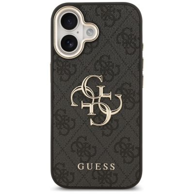 3. Etui Guess 4G Big 4G Classic Logo na iPhone 17 - czarno-złote