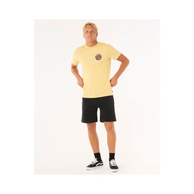 4. Koszulka RIP CURL Wettie Passage Icon Tee turkusowy