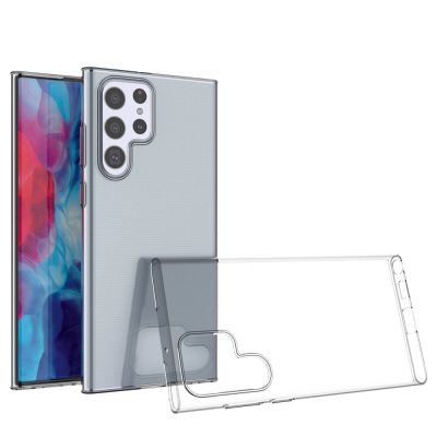 2. Żelowy pokrowiec etui Ultra Clear 0.5mm Samsung Galaxy S22 Ultra przezroczysty
