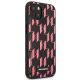 4. Etui Karl Lagerfeld Monogram Plaque na iPhone 13 mini - różowe