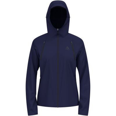 8. Kurtka przeciwdeszczowa damska Odlo X-ALP WATERPROOF PRO Jacket granatowa