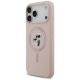 2. Etui Karl Lagerfeld Silicone Karl&Choupette Ring MagSafe do iPhone 17 Pro Max - różowe