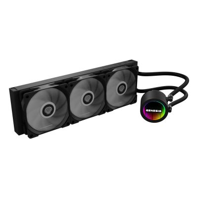 28. GENESIS CHŁODZENIE WODNE HYDRIA 360 ARGB CZARNE