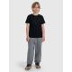 2. T-shirt regular z nadrukiem chłopięcy 4F 4FJRMM00TTSHM3255-20S
