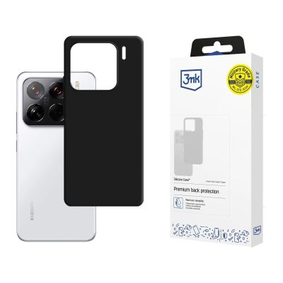 Etui 3mk Silicone Case na Xiaomi 15 - czarne