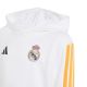 3. Bluza dla dzieci adidas Real Madrid Kids Hoodie biała KG2953