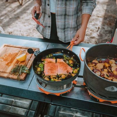 5. Zestaw do gotowania Jetboil Genesis Basecamp Cooking System - carbon
