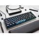 10. Ducky One 3 Classic SF klawiatura Gaming USB Niemiecki Czarny, Biały