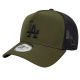New Era 9FORTY AF Trucker MLB Sport Los Angeles Dodgers Cap 60856370 Zielone OSFM
