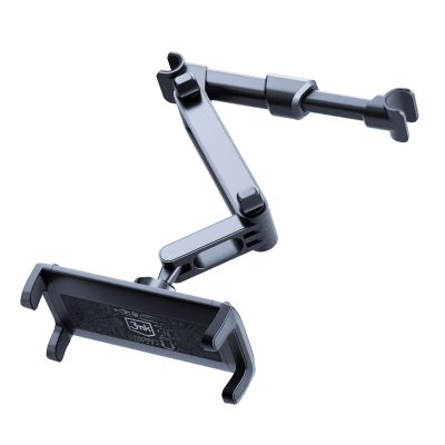 10. Uchwyt 3mk Single Headrest Holder samochodowy do telefonu na zagłówek pojedynczy - czarny