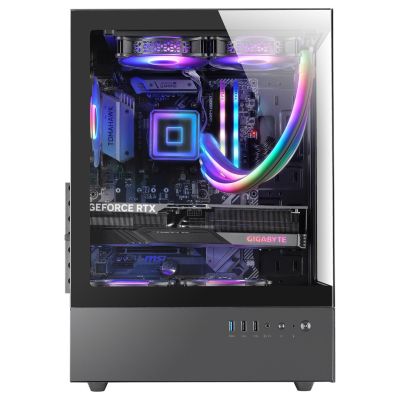 3. TACENS MARS MC-XO 1x120mm FRGB ATX- obudowa