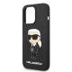 6. Etui Karl Lagerfeld Silicone Ikonik na iPhone 14 Pro - czarne