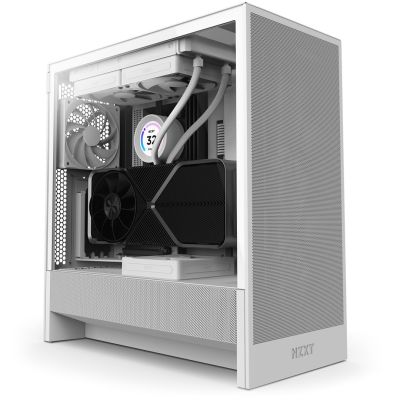 NZXT OBUDOWA H5 FLOW MIDI TOWER Z OKNEM BIAŁA