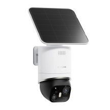 Kamera zewnętrzna Dreame Navo Elite 1 Outcam 360° z panelem solarnym - biała