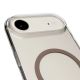 6. Etui Puro Lite Mag TPU+PC kompatybilne z MagSafe na iPhone 17 Air - przezroczyste z brązowym pierścieniem