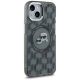 4. Etui Karl Lagerfeld IML Monogram Karl & Choupette Head MagSafe na iPhone 15 - czarne