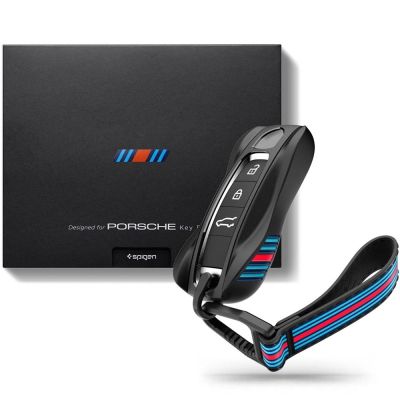 9. Etui Spigen Porsche Key Fob Cover PK100 na klucze samochodowe - czarne