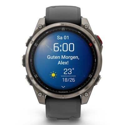 12. Zegarek sportowy Garmin Fenix 8 PRO AMOLED 47mm Sapphire Titanium