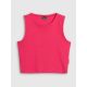 6. Crop top dzianinowy damski 4F 4FRSS25TSLEF234-54S