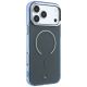 4. Etui Mercedes Double Layer Iconic Logo MagSafe na iPhone 18 Pro Max / 17 Pro Max - ciemnoszare